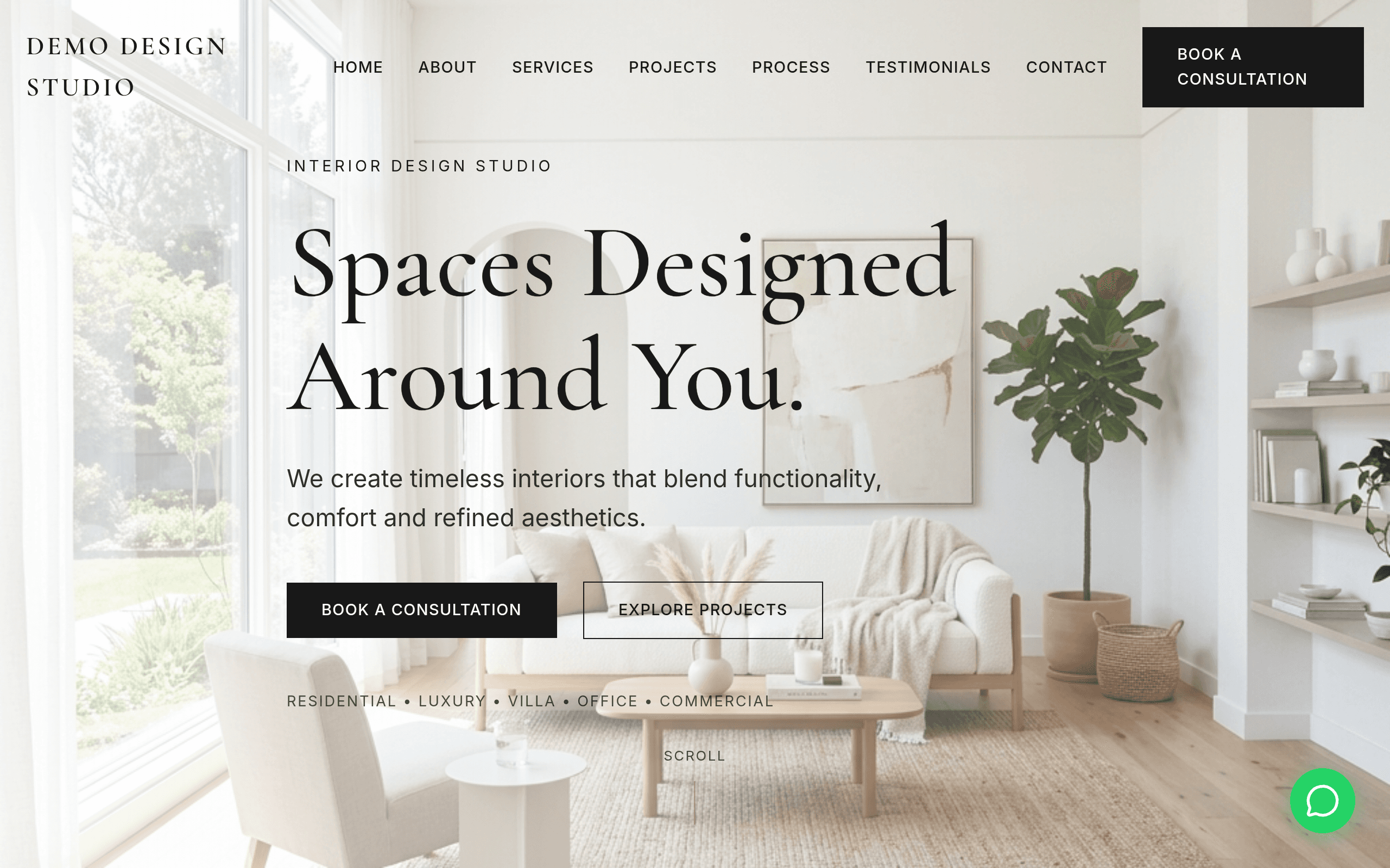 Interior Studio SPA Screenshot Preview